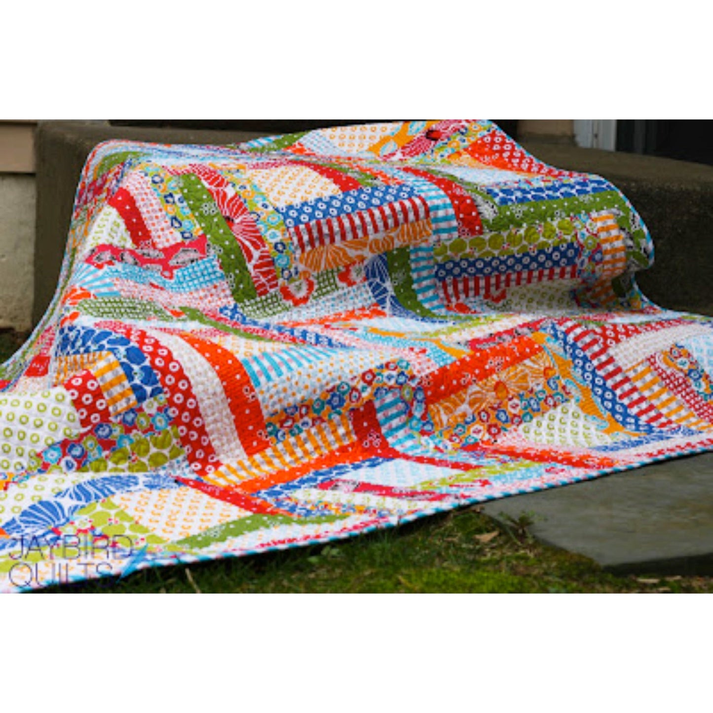 Off the Rail Quilt Pattern by Julie Herman of Jaybird Quilts - Jammin Threads