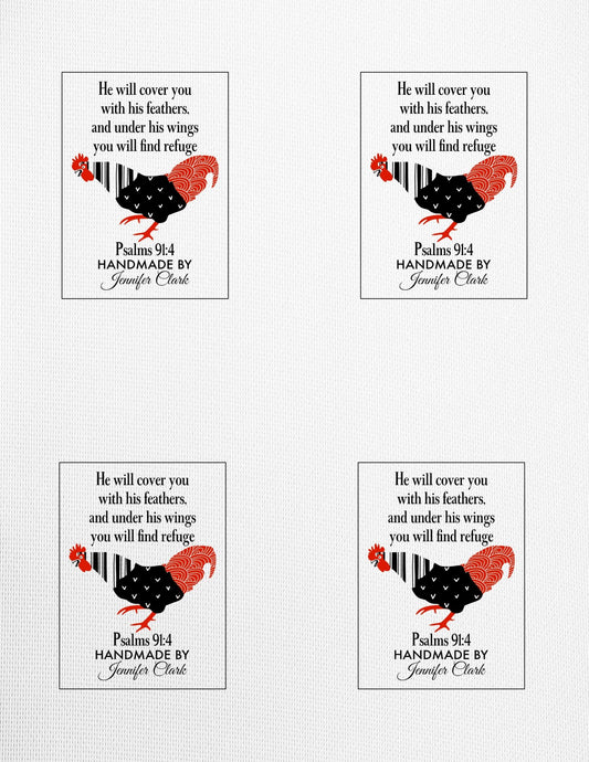 Proverbs 91:4 - Jammin Threads