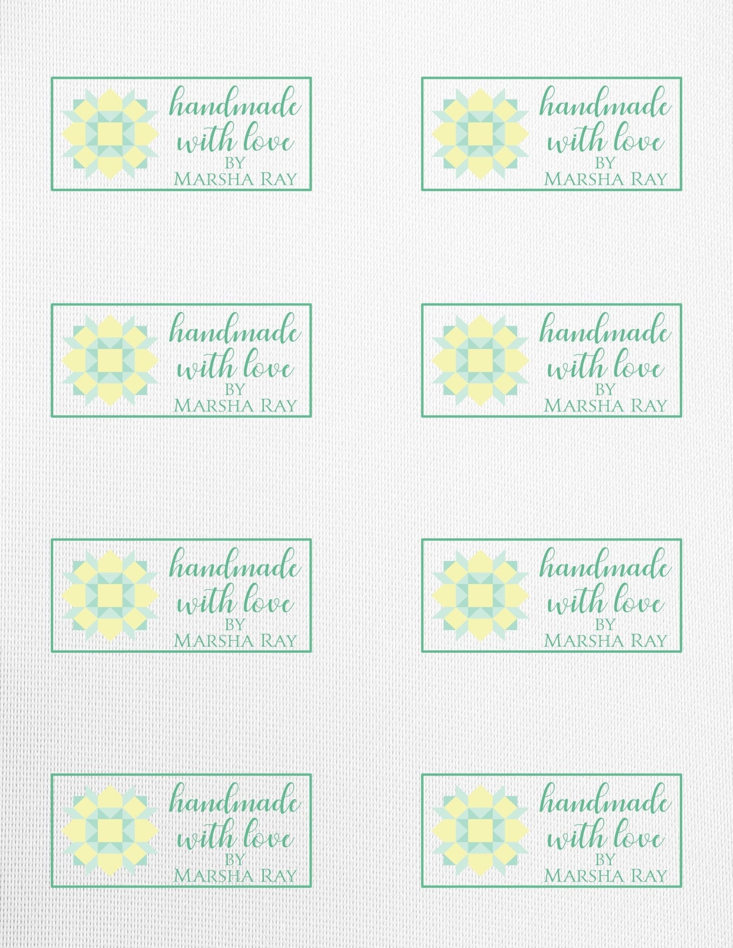 Quilt Block Quilt Labels - Jammin Threads