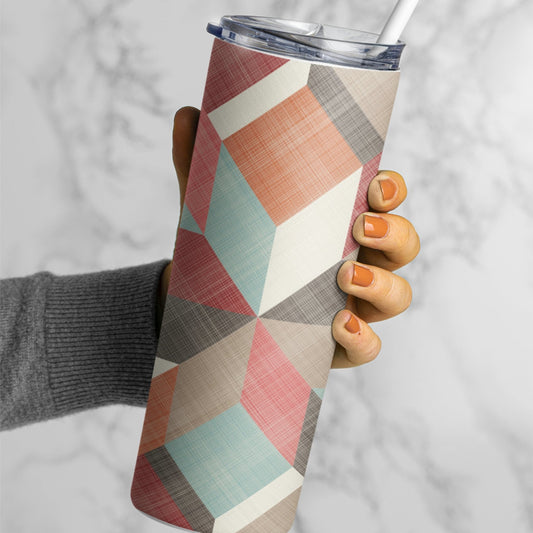 Quilt Block Tumbler - Jammin Threads