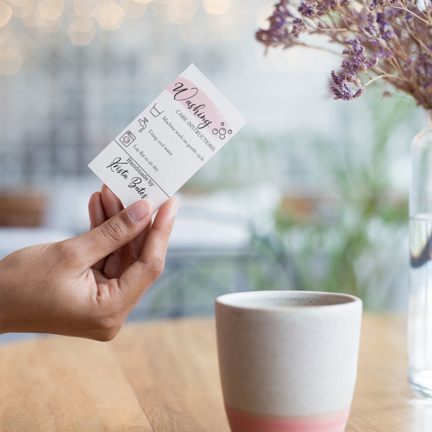 Quilt Care Card - Download & Print - Jammin Threads