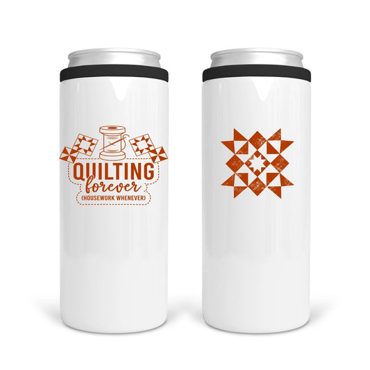 Quilting Forever Housework Whenever Drinkware - Cute Mugs for quilters - Jammin Threads