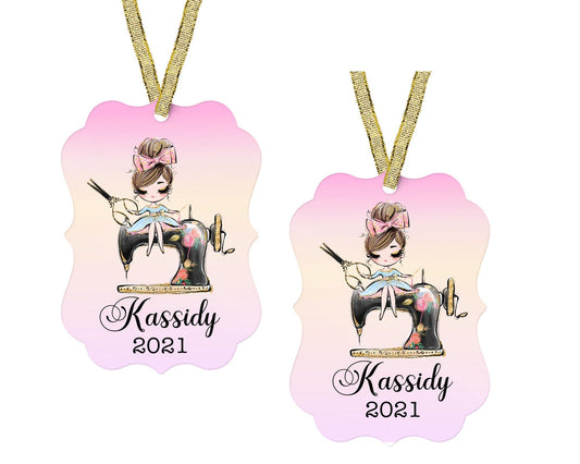 Sewing Ornament - Jammin Threads