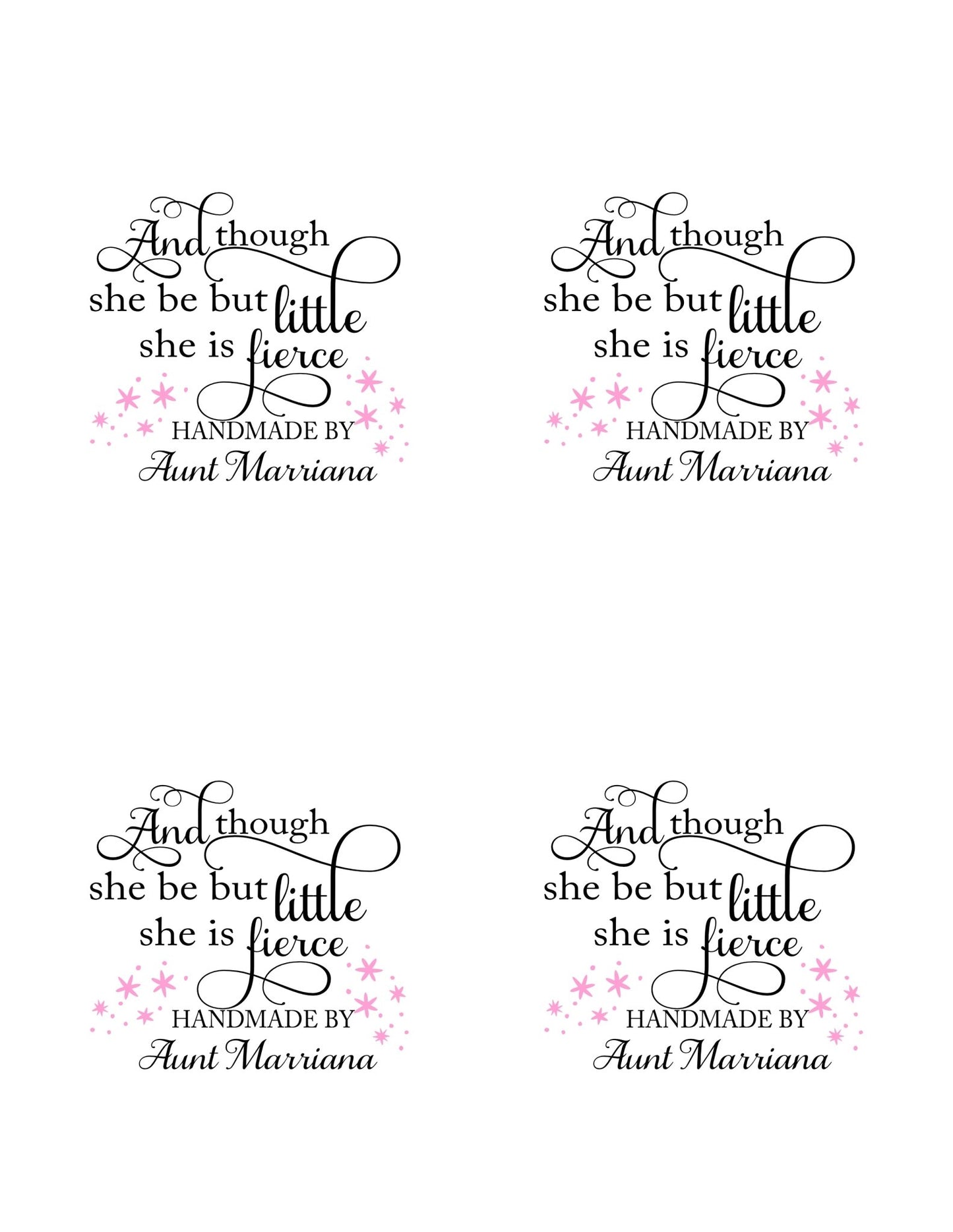 She is fierce - Jammin Threads