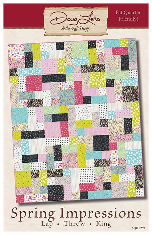Spring Impressions Quilt Pattern by Doug Leko for Antler Quilt Designs - Jammin Threads