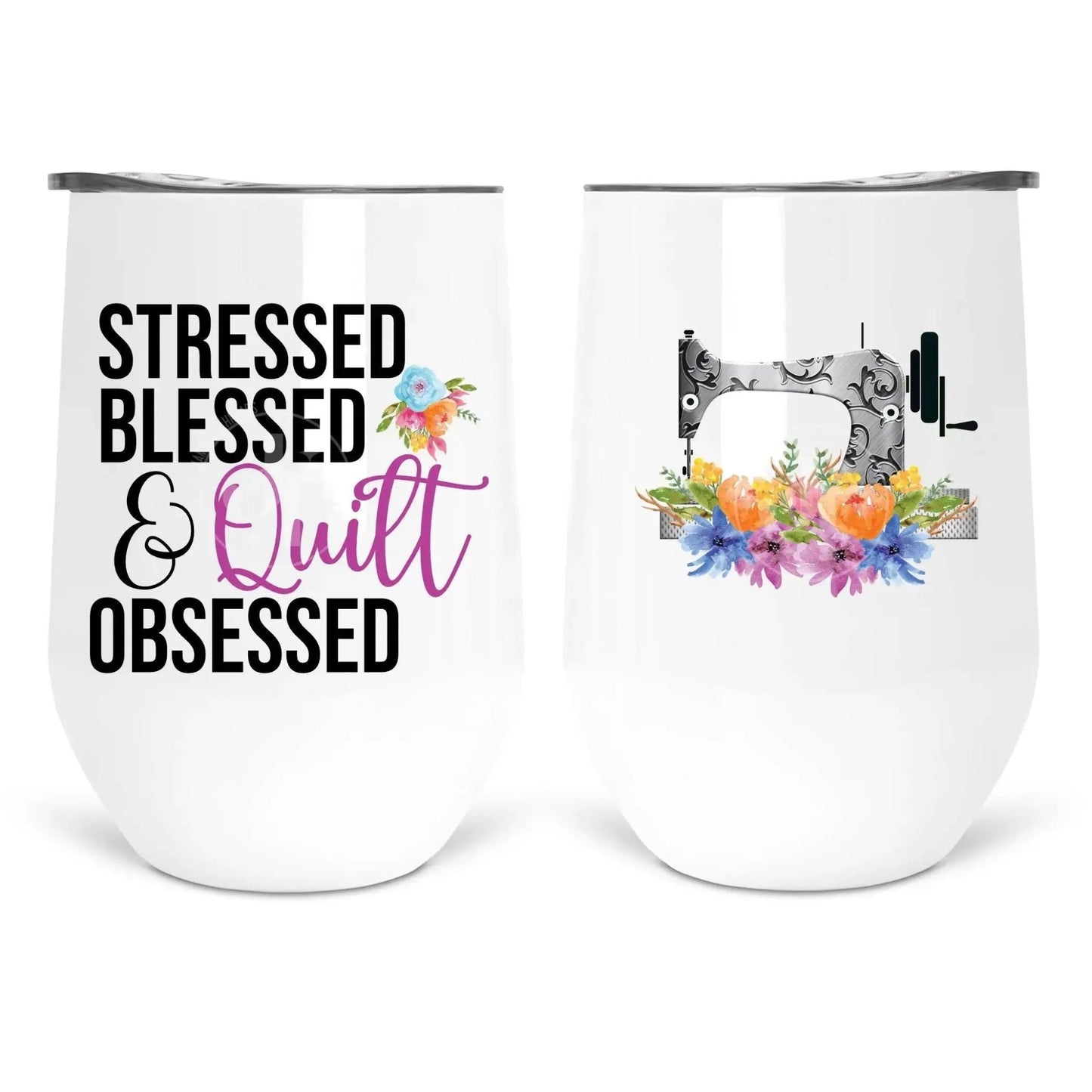 Stressed Blessed and Quilt Obsessed - Jammin Threads