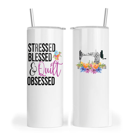 Stressed Blessed and Quilt Obsessed - Jammin Threads