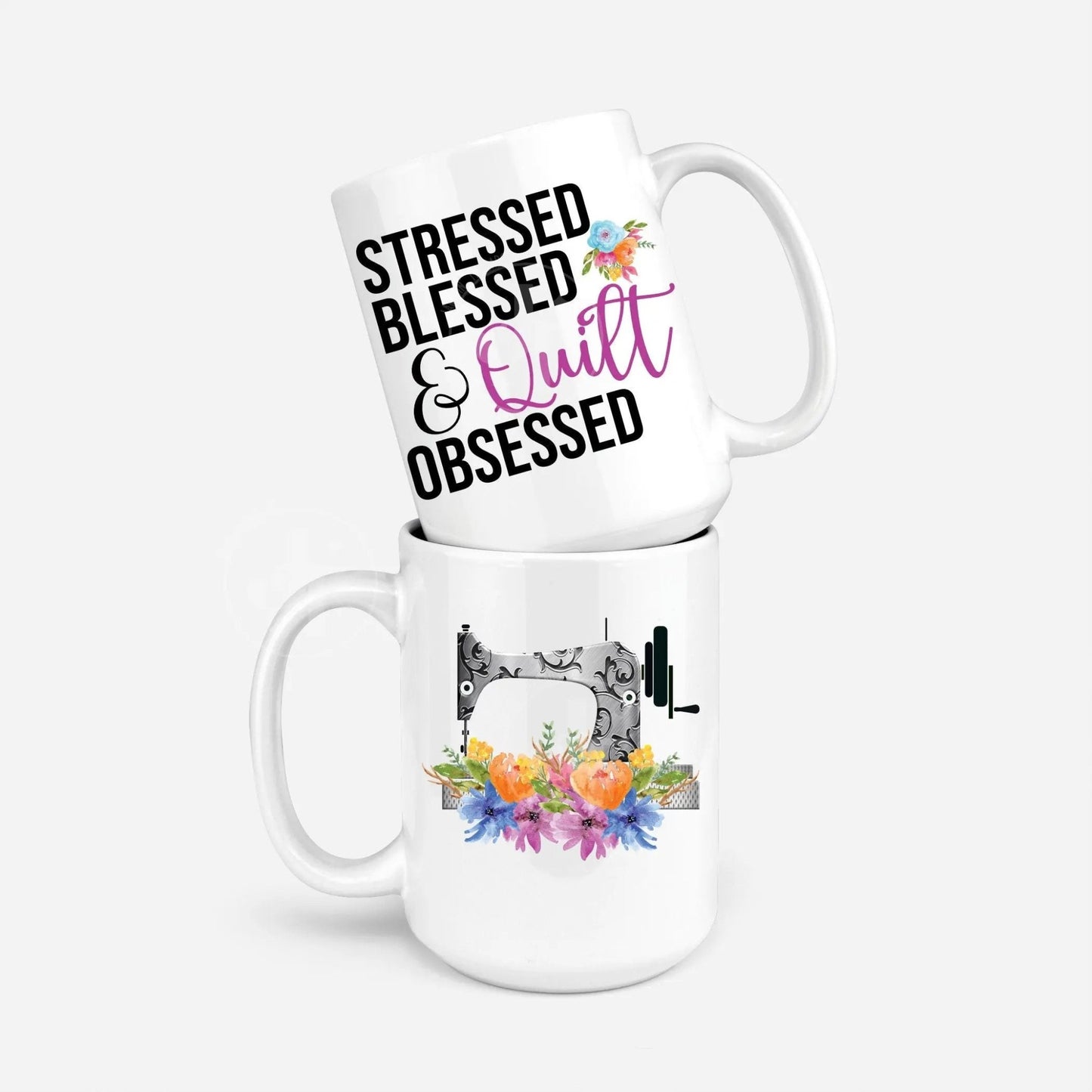Stressed Blessed and Quilt Obsessed - Jammin Threads