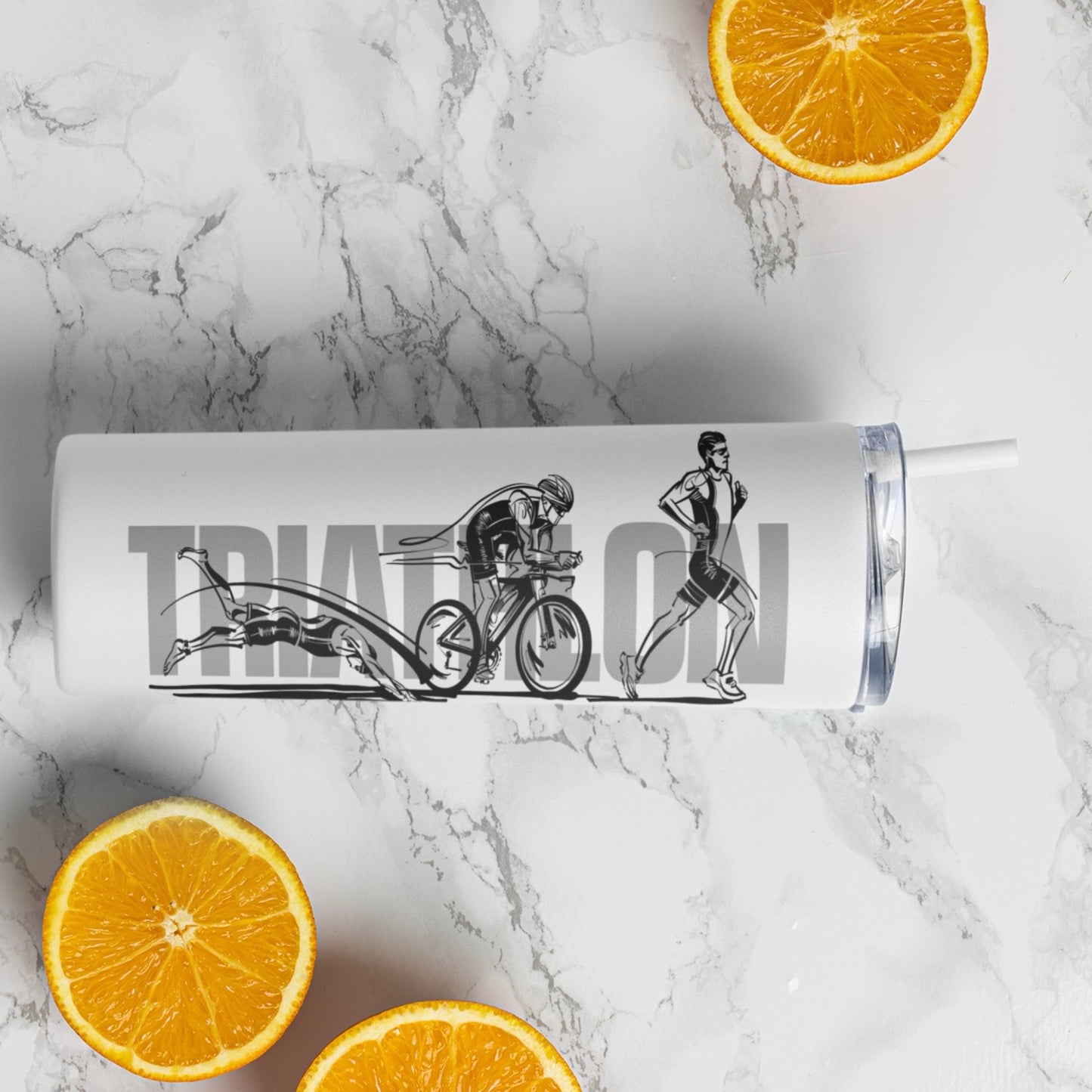Triathlon Skinny Tumbler - Jammin Threads