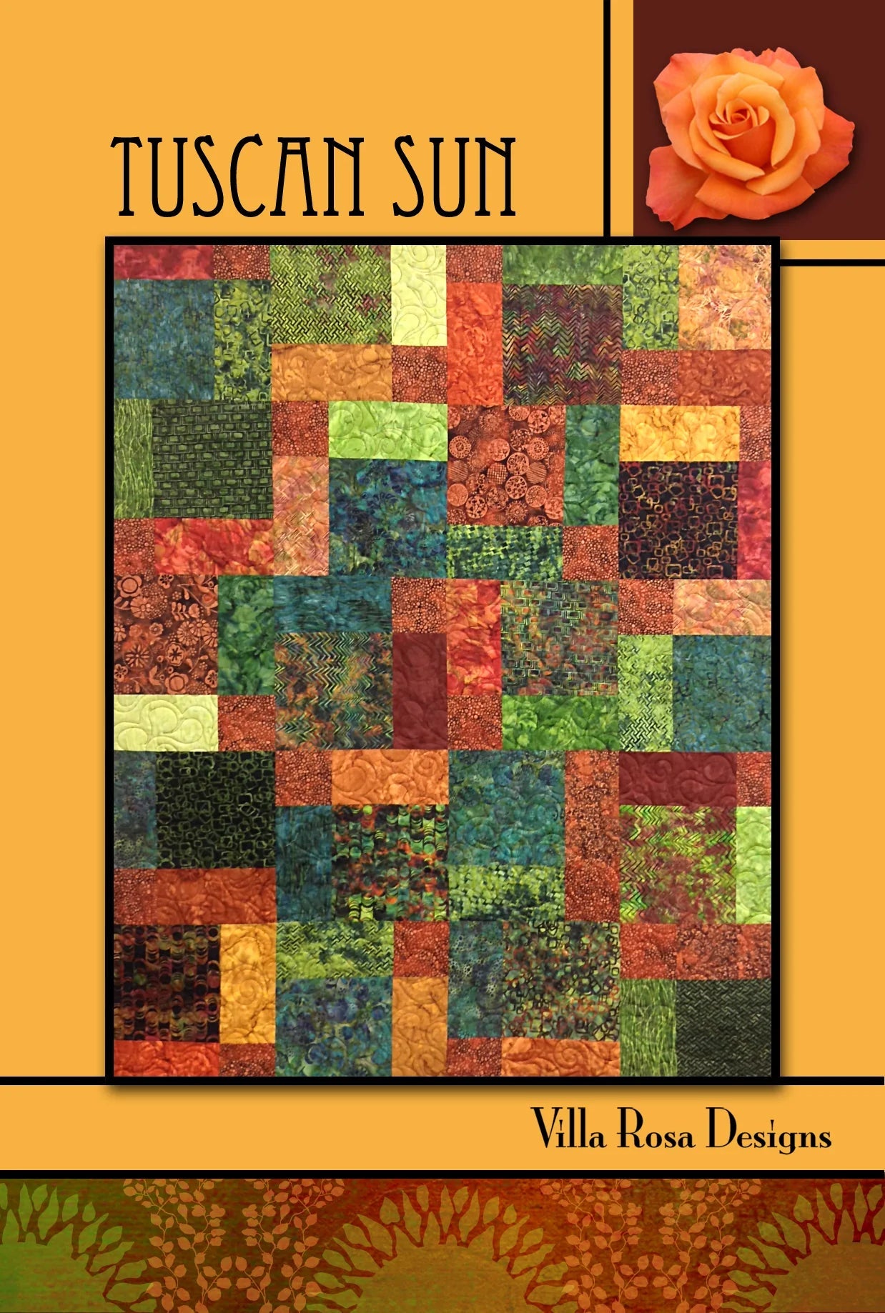 Tuscan Sun Quilt Pattern by Villa Rosa Designs. - Jammin Threads