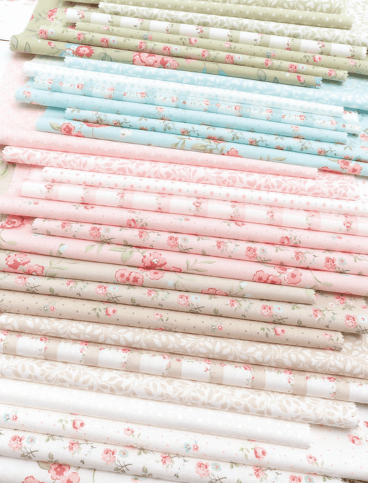 Abide Fabric Collection by Brenda Riddle Designs for Moda Fabrics – Soft Floral Quilt Fabric Collection