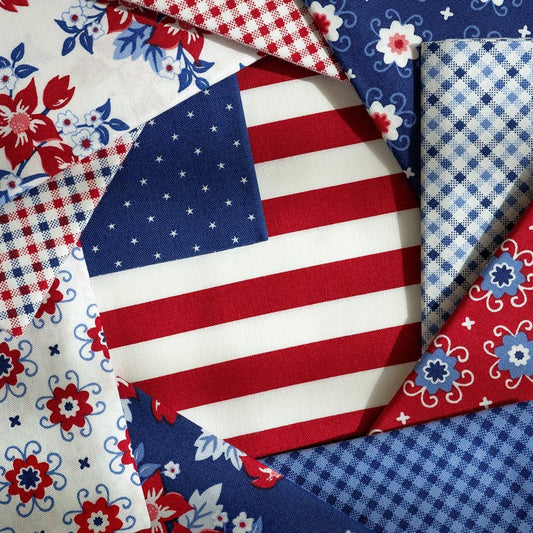Patriotic Quilt Fabric