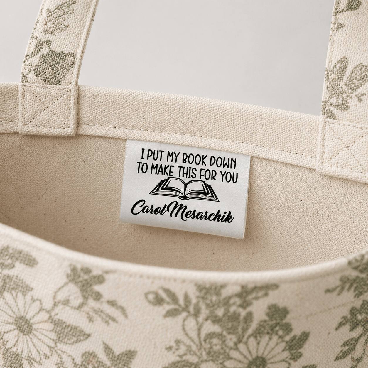 Satin Fold-Over Labels - Jammin Threads