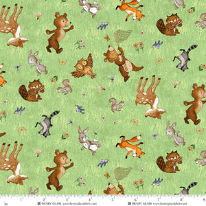 Fun ’Round the Clock Quilt Kit – Happy Campers by Sharon Kuplack