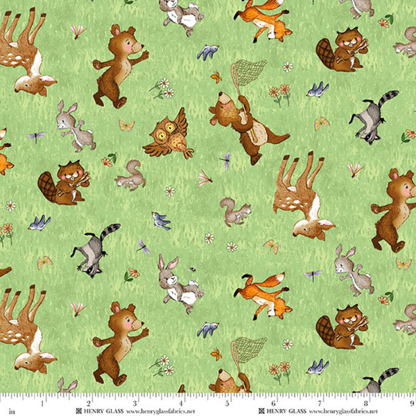 Fun ’Round the Clock Quilt Kit – Happy Campers by Sharon Kuplack