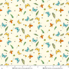 Happy Campers Butterflies Quilt Fabric by Sharon Kuplack for Henry Glass