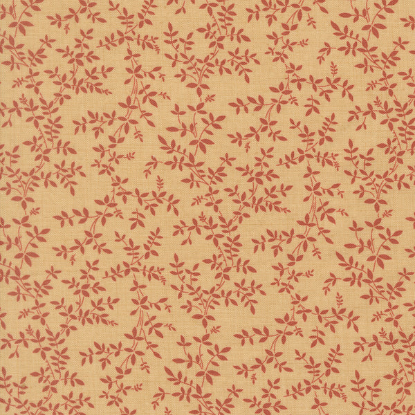 Le Jardin Rouge Quilt Fabric by French General Oyster 36156 17