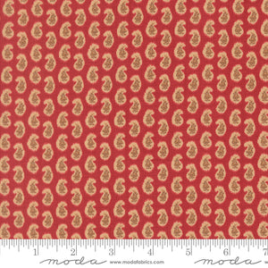 Le Jardin Rouge Quilt Fabric by French General Rouge 36157 11