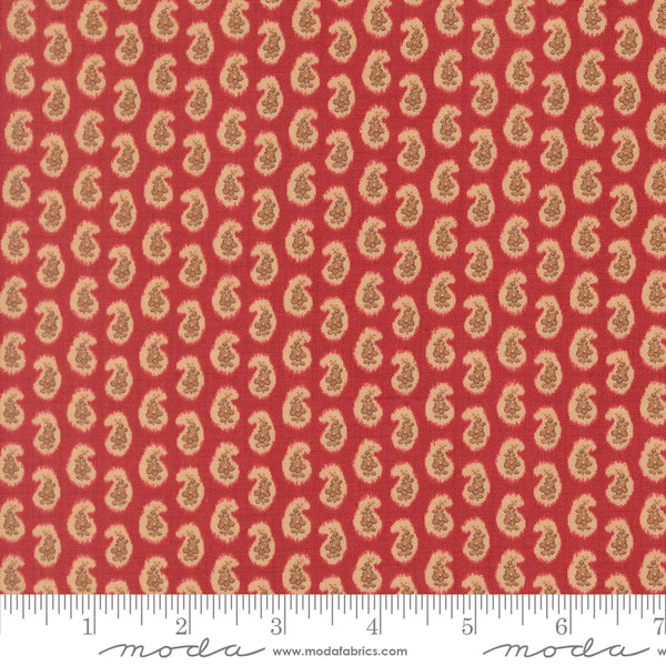 Le Jardin Rouge Quilt Fabric by French General Rouge 36157 11