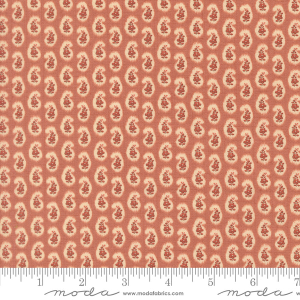 Le Jardin Rouge Quilt Fabric by French General Clay 36157 12