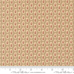 Le Jardin Rouge Quilt Fabric by French General Roche 36157 13