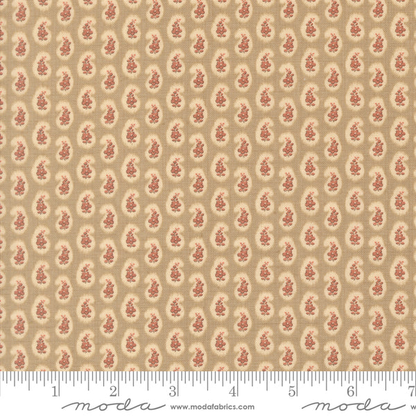 Le Jardin Rouge Quilt Fabric by French General Roche 36157 13