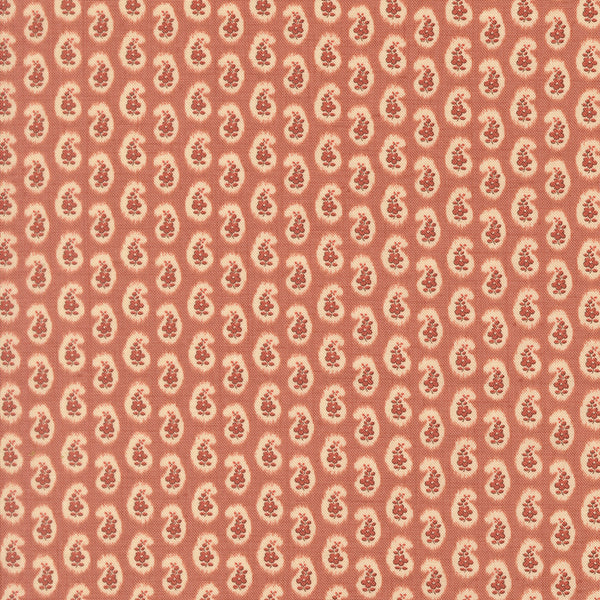 Le Jardin Rouge Quilt Fabric by French General Clay 36157 12