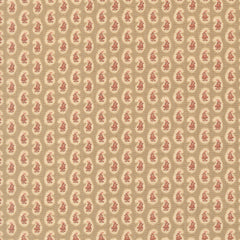 Le Jardin Rouge Quilt Fabric by French General Roche 36157 13