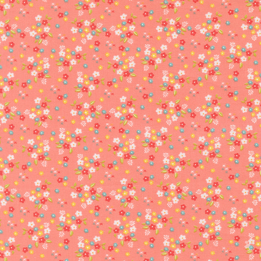 Delightfully Yours Quilt Fabric by Sherri & Chelsi Carnation 37705 15