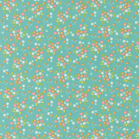 Delightfully Yours Quilt Fabric by Sherri & Chelsi Poolside 37705 18