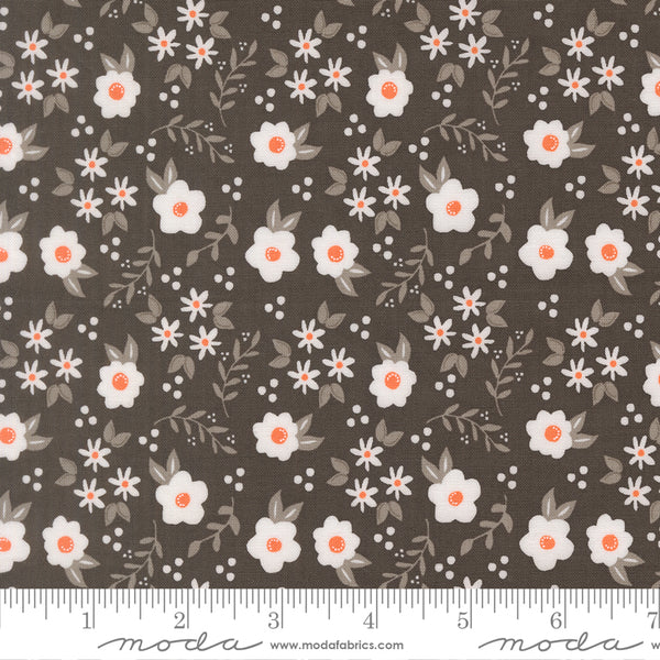 Birch & Willow Quilt Fabric Charcoal 37725 18 by Sherri & Chelsi for Moda Fabrics