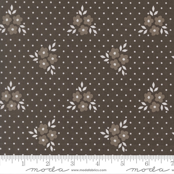 Birch & Willow Quilt Fabric Charcoal 37727 18 by Sherri & Chelsi for Moda Fabrics
