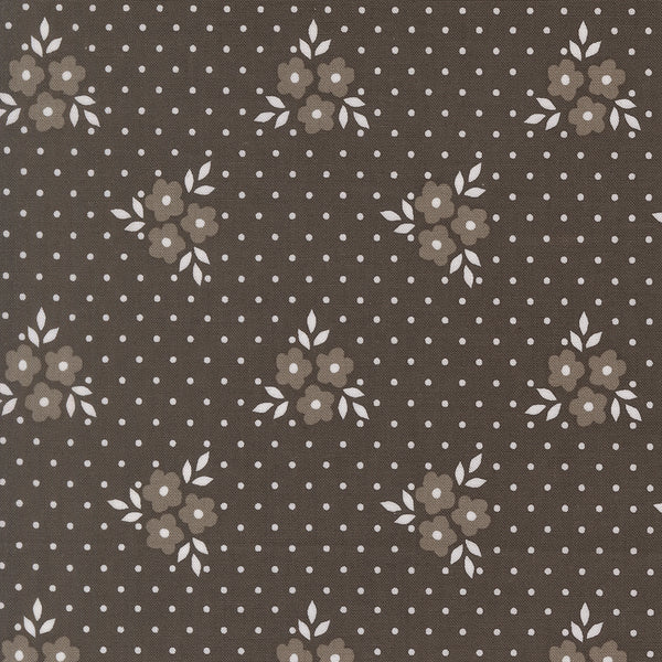 Birch & Willow Quilt Fabric Charcoal 37727 18 by Sherri & Chelsi for Moda Fabrics
