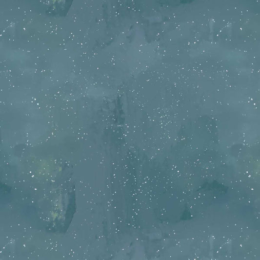 Holly Woods Christmas Quilt Fabric Evening Snow 9236-79 Slate