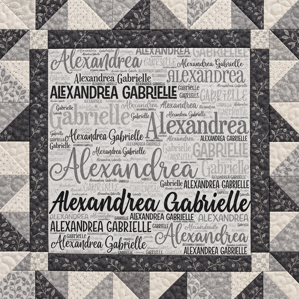 custom name fabric