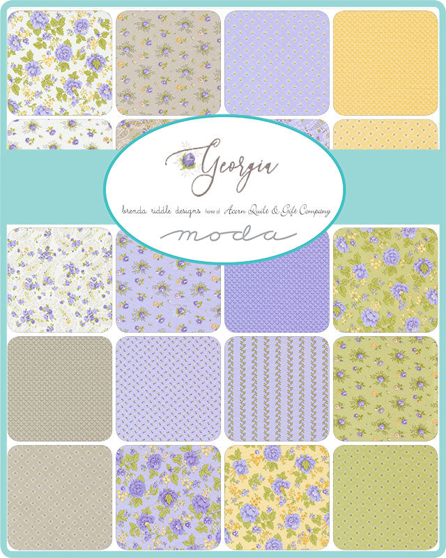 Georgia Charm Pack by Brenda Riddle Designs for Moda Fabrics