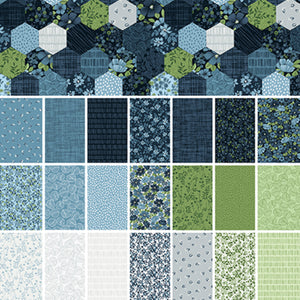Bar Harbor Quilt Fabric by Chelsea Design Works