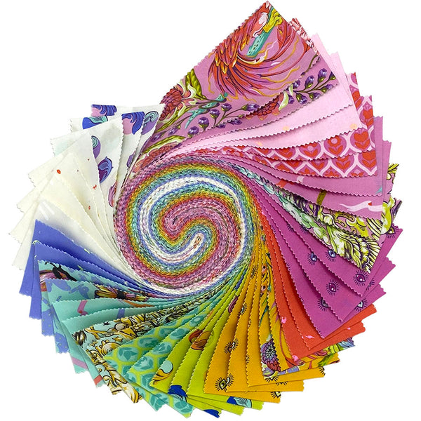 Radio Way Quilt Kit – Tula Pink Legendary Fabric | Jaybird Quilts | 50" x 70"