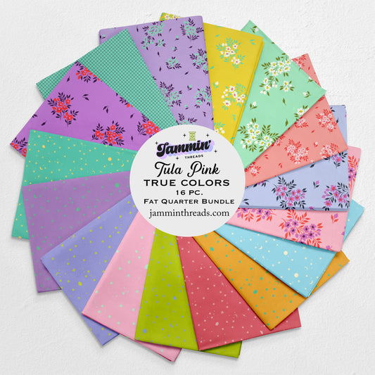 Tula Pink True Colors – 16 pc. Fat Quarter Bundle | Curated by Jammin' Threads