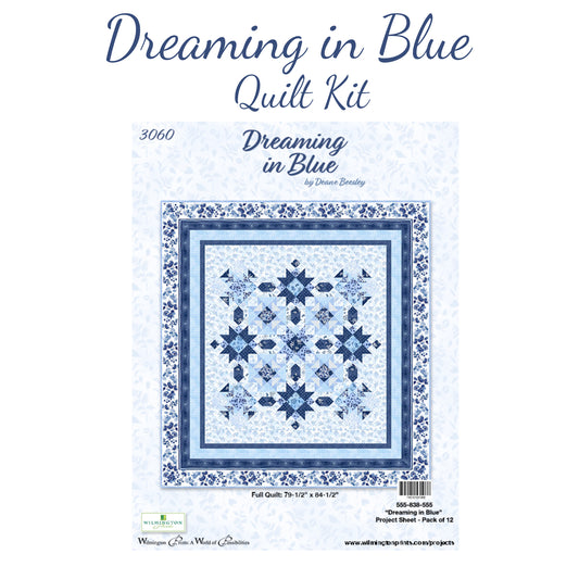 Dreaming in Blue Quilt Kit