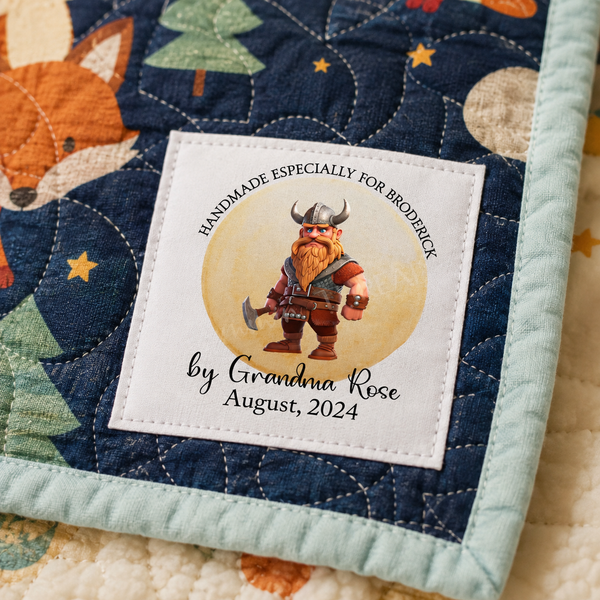 quilt label