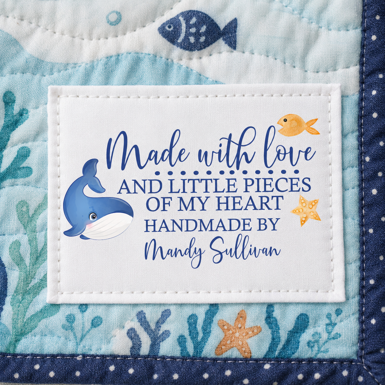 cute quilt labels