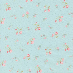 Abide Quilt Fabric by Brenda Riddle Designs Light Blue 18792 14 for Moda Fabrics - Jammin Threads