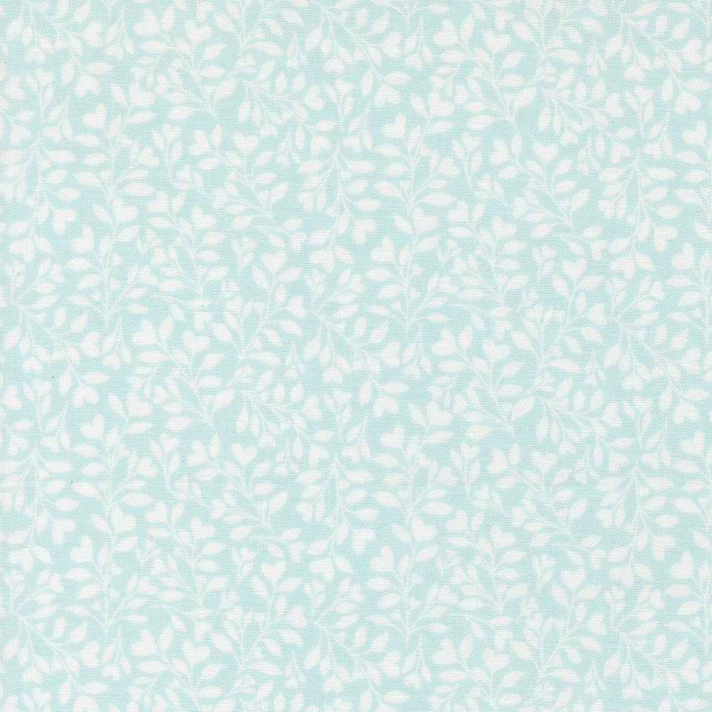 Abide Quilt Fabric by Brenda Riddle Designs Light Blue 18794 14 for Moda Fabrics - Jammin Threads