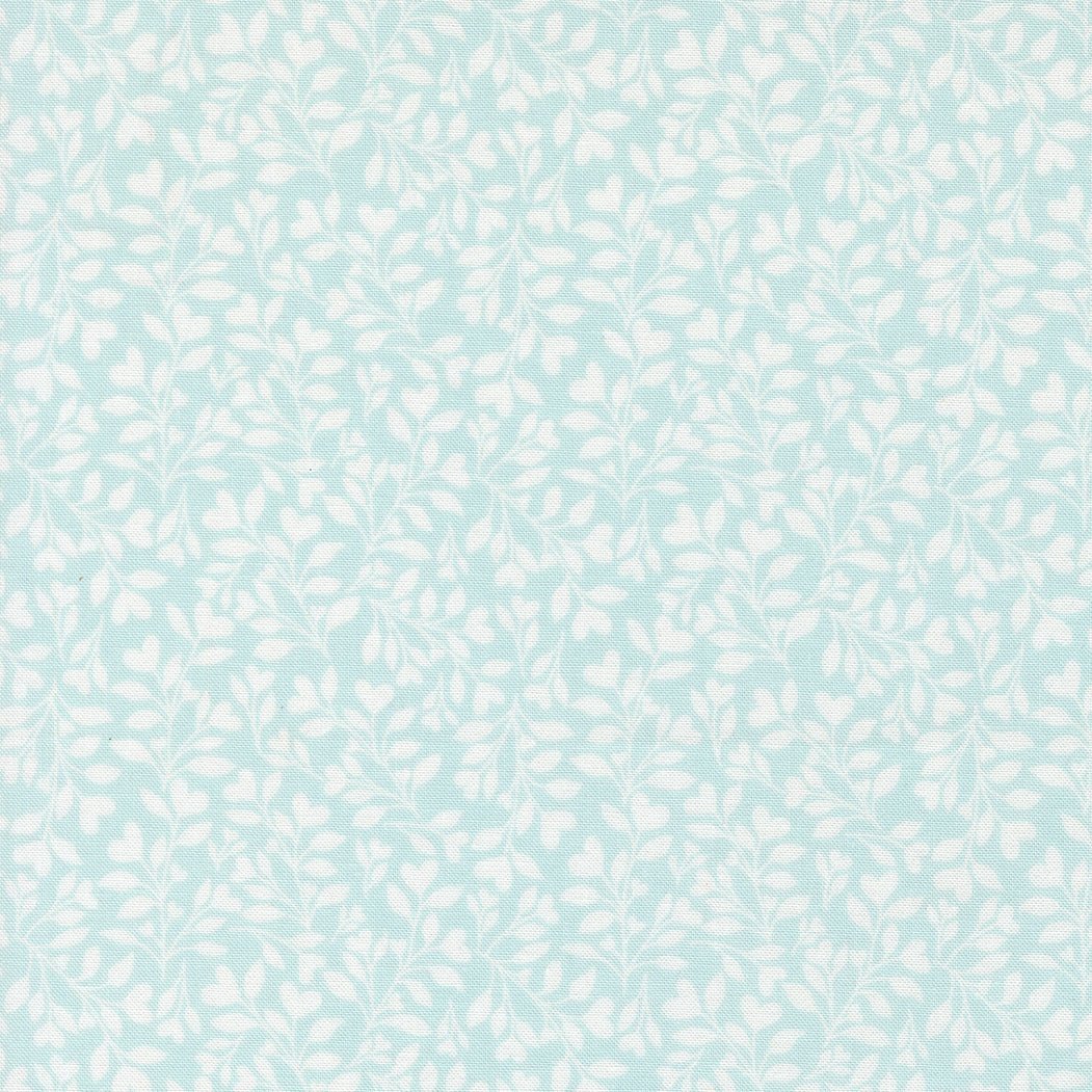 Abide Quilt Fabric by Brenda Riddle Designs Light Blue 18794 14 for Moda Fabrics - Jammin Threads