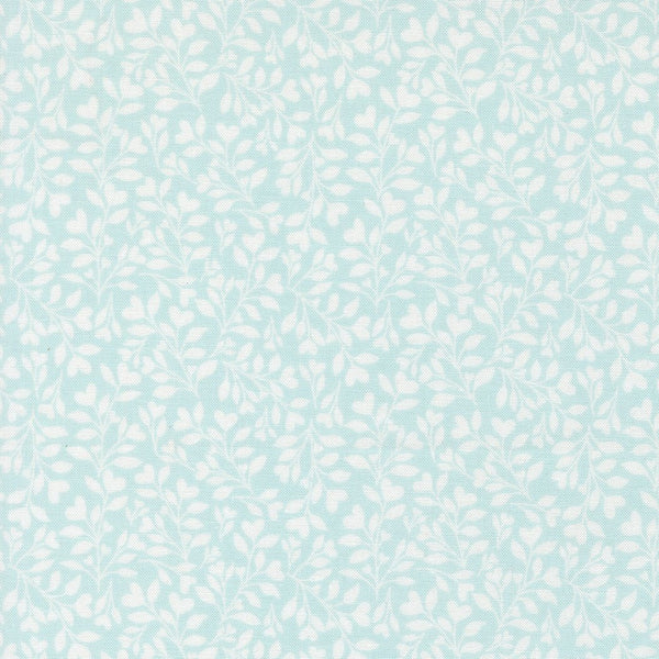Abide Quilt Fabric by Brenda Riddle Designs Light Blue 18794 14 for Moda Fabrics - Jammin Threads