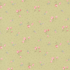 Abide Quilt Fabric by Brenda Riddle Designs Light Green 18792 15 for Moda Fabrics - Jammin Threads