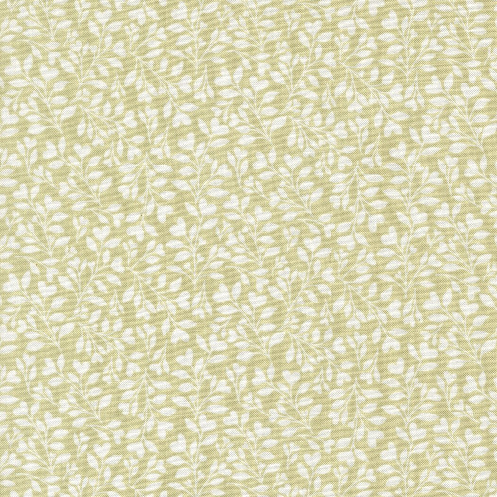Abide Quilt Fabric by Brenda Riddle Designs Light Green 18794 15 for Moda Fabrics - Jammin Threads