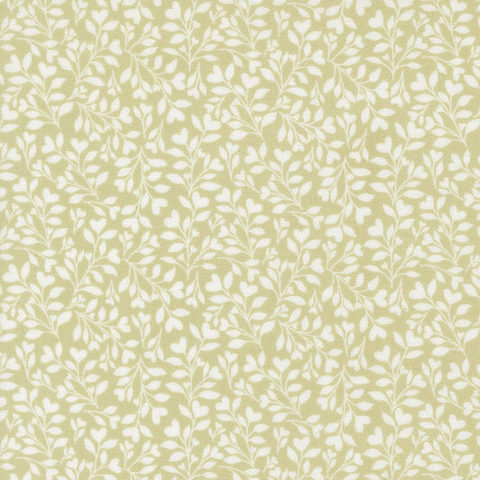 Abide Quilt Fabric by Brenda Riddle Designs Light Green 18794 15 for Moda Fabrics - Jammin Threads