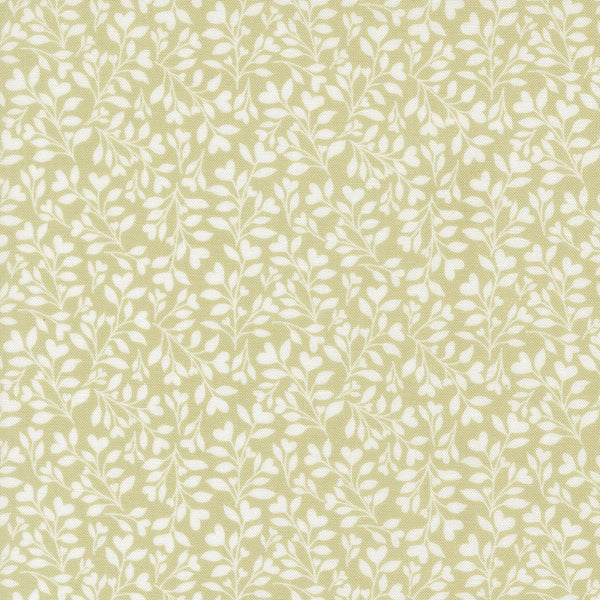 Abide Quilt Fabric by Brenda Riddle Designs Light Green 18794 15 for Moda Fabrics - Jammin Threads